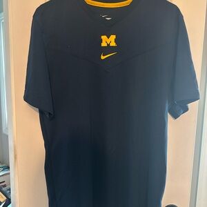 University of Michigan Nike Short Sleeve Performance T-Shirt